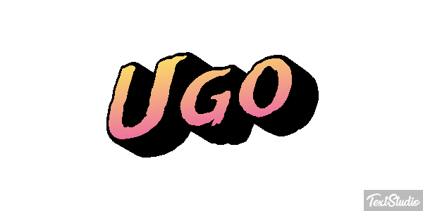 Ugo Effetto testo
