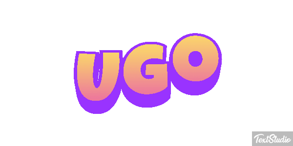 Ugo Effetto testo