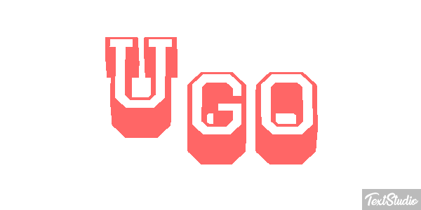 Ugo Effetto testo