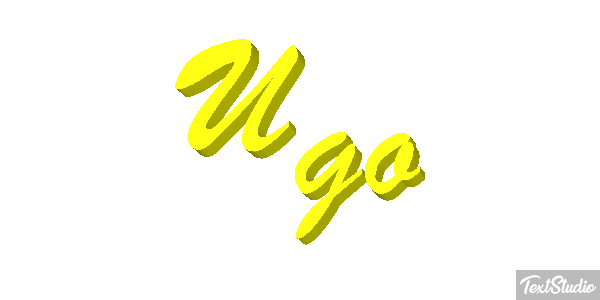 Ugo Effetto testo