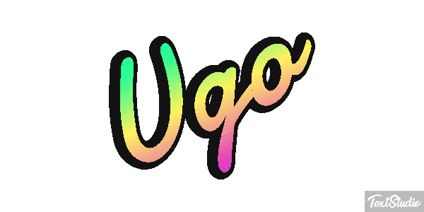 Ugo Effetto testo