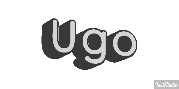 Ugo Effetto testo