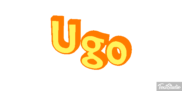 Ugo Effetto testo