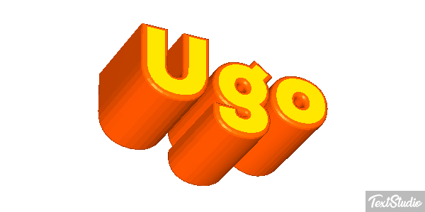Ugo Effetto testo