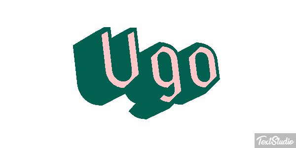 Ugo Effetto testo