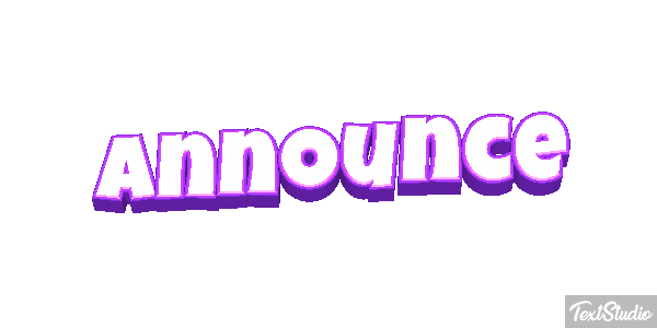 Announce Текстовый эффект