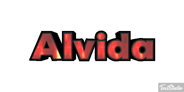Alvida Text effect