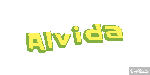 Alvida Text effect