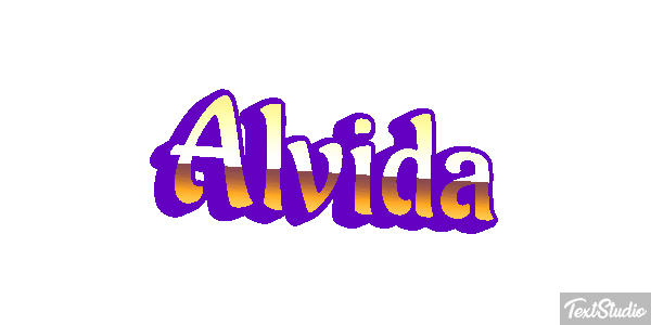 Alvida Text effect
