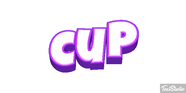 Cup Texteffekt