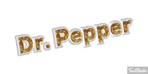 Dr. Pepper Efekt tekstowy