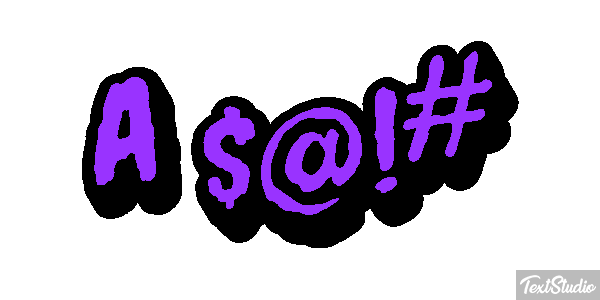 À plus tard Texteffekt