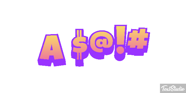 À plus tard Texteffekt