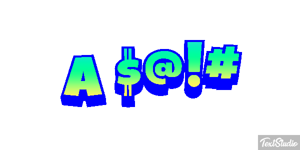 À plus tard Texteffekt