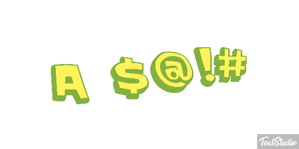 À plus tard Texteffekt