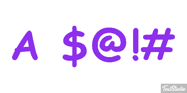 À plus tard Texteffekt