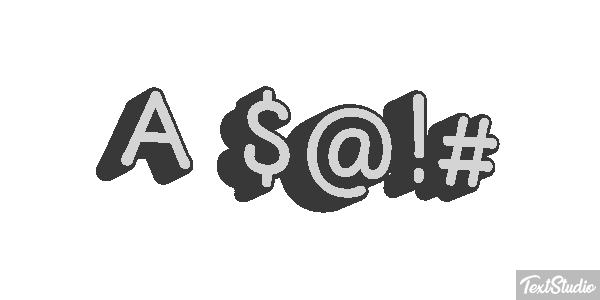 À plus tard Texteffekt