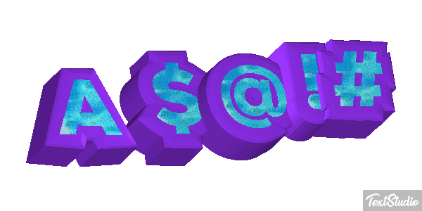 À plus tard Texteffekt
