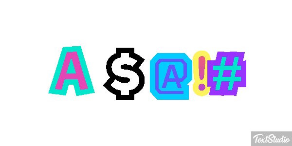 À plus tard Texteffekt