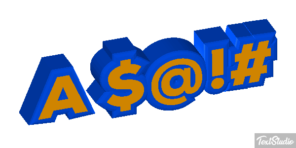 À plus tard Texteffekt