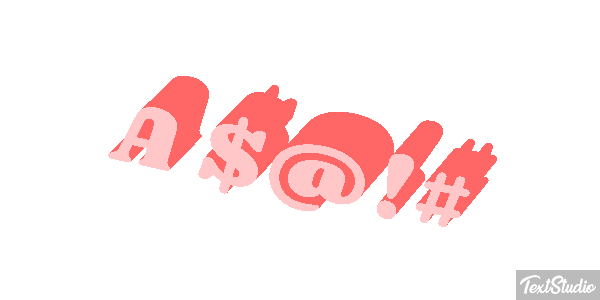 À plus tard Texteffekt