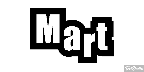 Mart Effetto testo