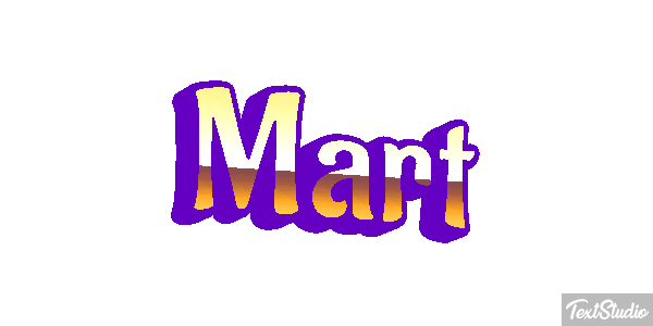 Mart Effetto testo