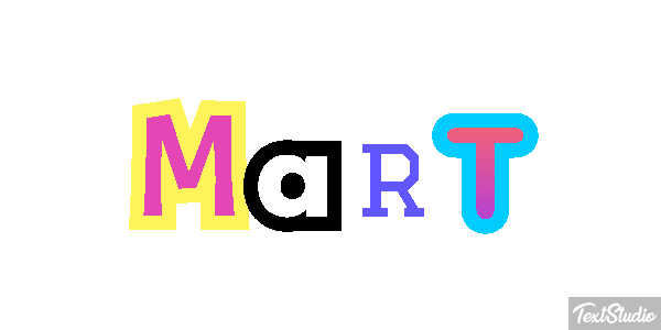 Mart Effetto testo