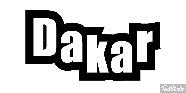 Dakar Effetto testo