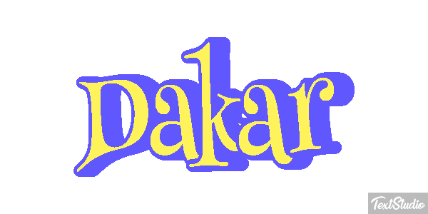 Dakar Effetto testo