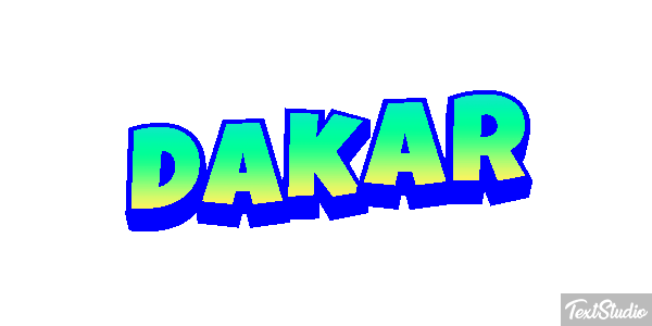 Dakar Effetto testo