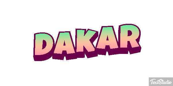 Dakar Effetto testo