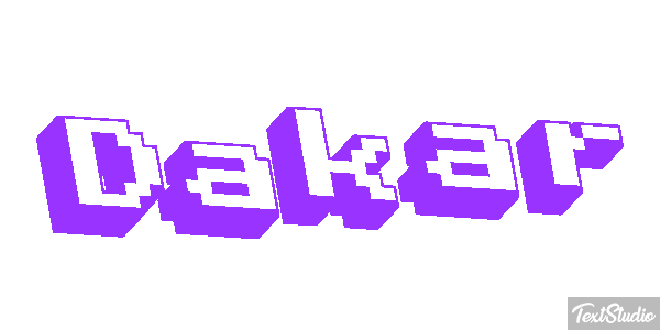 Dakar Effetto testo