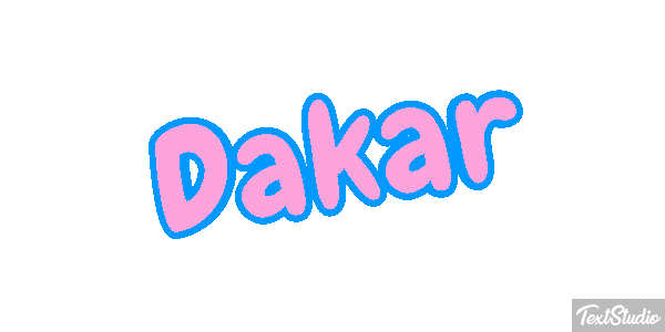 Dakar Effetto testo
