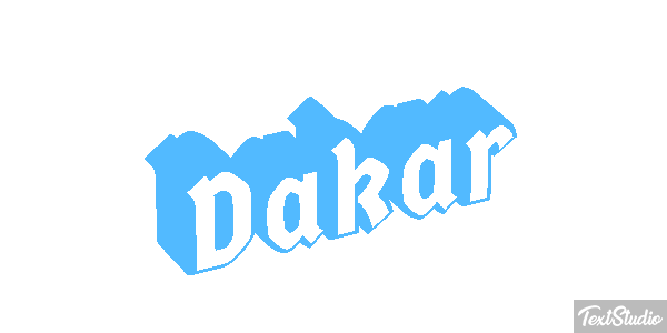 Dakar Effetto testo