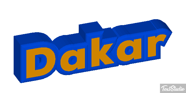 Dakar Effetto testo