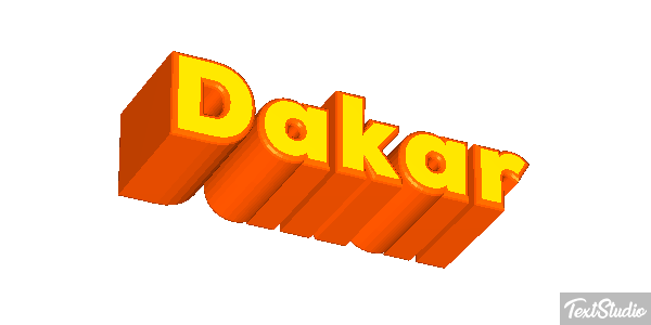 Dakar Effetto testo