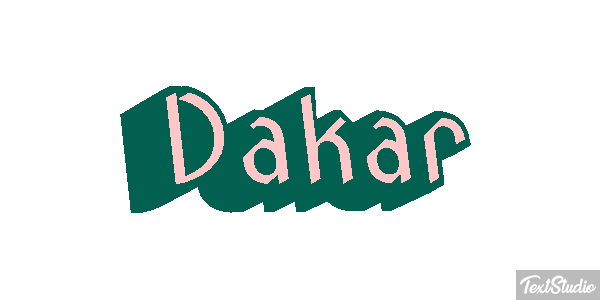 Dakar Effetto testo
