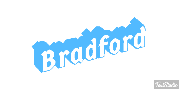 Bradford Text effect