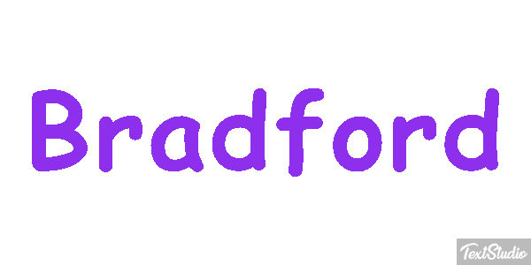 Bradford Text effect