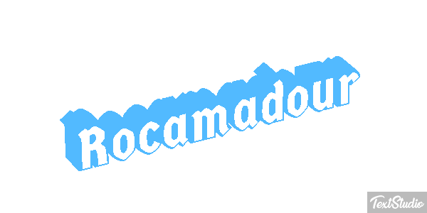 Rocamadour Efekt tekstowy