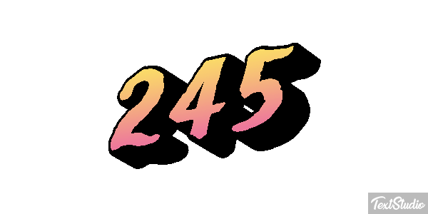 245 Effet de texte
