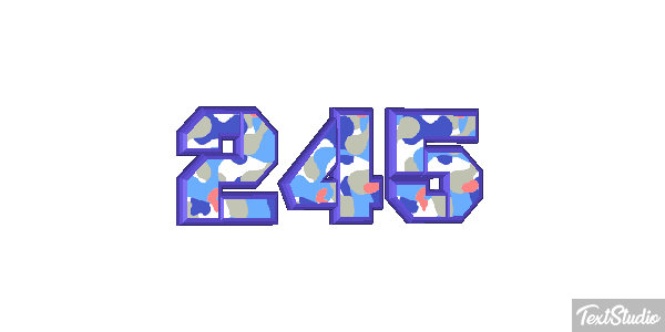 245 Effet de texte