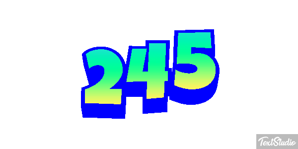 245 Effet de texte