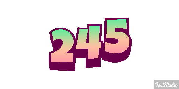 245 Effet de texte