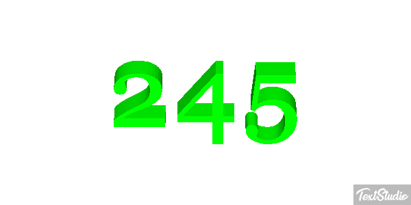 245 Effet de texte