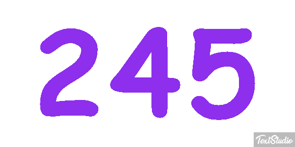 245 Effet de texte