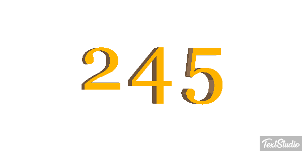 245 Effet de texte