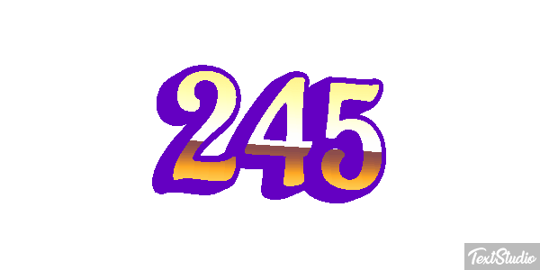 245 Effet de texte