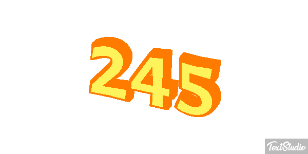 245 Effet de texte